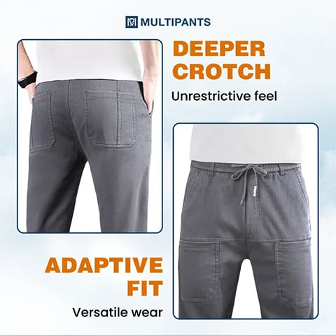 🔥2025 HOT SALE 🥰 MultiPants – High Stretch Multi-pocket Durable Cargo Pants