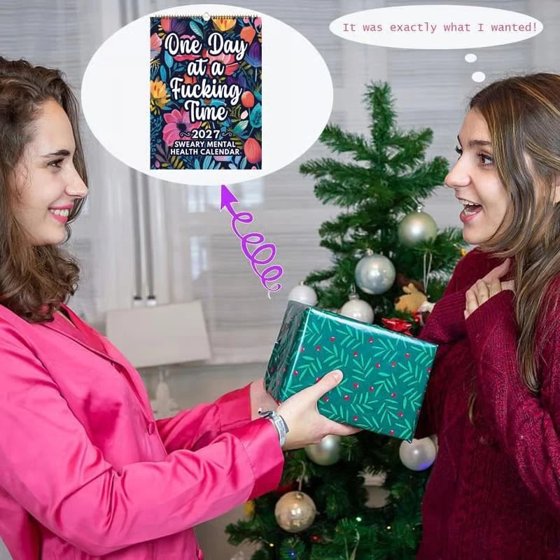 🔥HOT SALE 50% OFF💓2027 Sweary Mental Health Calendar