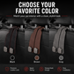 Tired of shopping bags rolling around your boot? 🚗 Grab our stylish seat hooks – 10-second install, zero clutter.