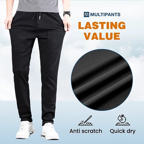 🔥2025 HOT SALE 🥰 MultiPants – High Stretch Multi-pocket Durable Cargo Pants