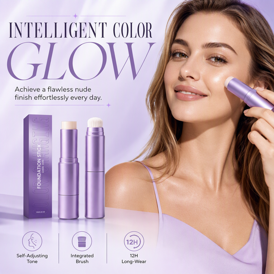 🥳2026 HOT SALE🥳💞50K+ SOLD! 2-in-1 Color Changing Foundation Stick