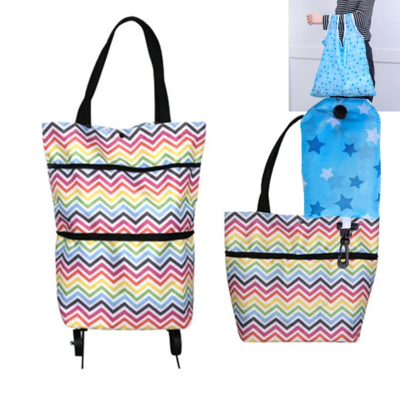 🔥HOT SALE 50% OFF🔥Foldable 2-in-1 Shopping Bag