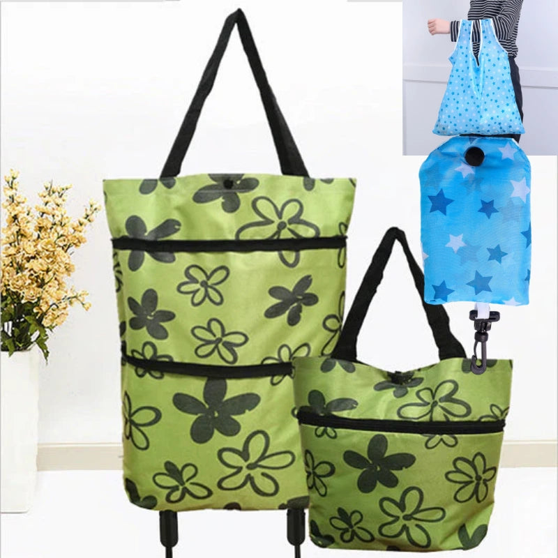 🔥HOT SALE 50% OFF🔥Foldable 2-in-1 Shopping Bag