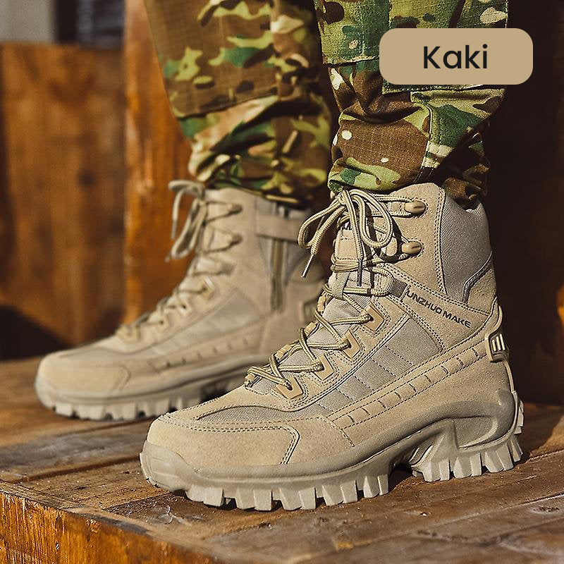 🥾67% OFF LAST DAY! 🔥 Tactical Sports Boots - Waterproof & Non-Slip Grip, Reinforced Toe for Outdoor/Training/Military Use ⚡📦