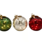 50,000+ Sales! 🎅 Best-Seller Shiny Glass Table Christmas Decorations | 3-Piece Set 🔔✨