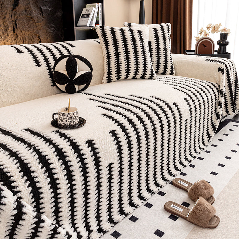 🔥50% OFF Sale!🔥🛋️ Cover Scratches & Add Warmth – Soft Plush Sofa Protector That Stays Put. Pet-Friendly & Durable