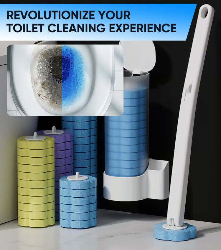 🔥LAST DAY SALE ＄28.99!!⚡50K+ SOLD!🚽💦Hands-Free Cleaning Gadget🧽Disposable toilet cleaning tool