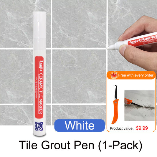 Anti-mould and waterproof joint pen for ceramic tiles
