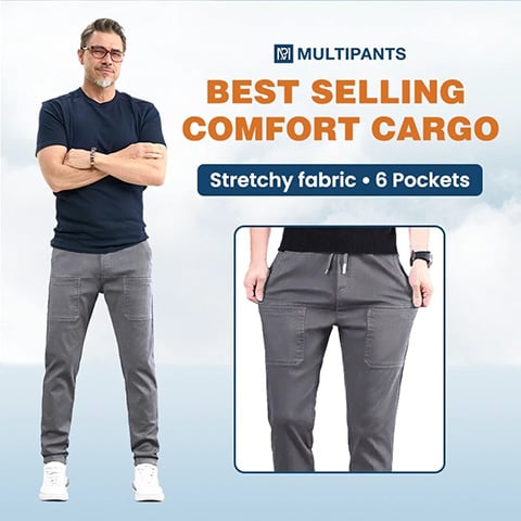 🔥2025 HOT SALE 🥰 MultiPants – High Stretch Multi-pocket Durable Cargo Pants