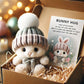 🎁Time-limited！🔥BUY 3 GET 1 FREE - Handmade🐇Mini Bunny Hug Cute Easter Gift🎁