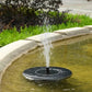 🔥Hot Sales 57% OFF🔥Solar Fountain, Solar Powered Bird Bath Fountain Pump with 4 Nozzles 1.4W Solar Panel Kit Water Pump, Outdoor Watering Submersible Pump for Pond, Pool, Garden, Fish Tank