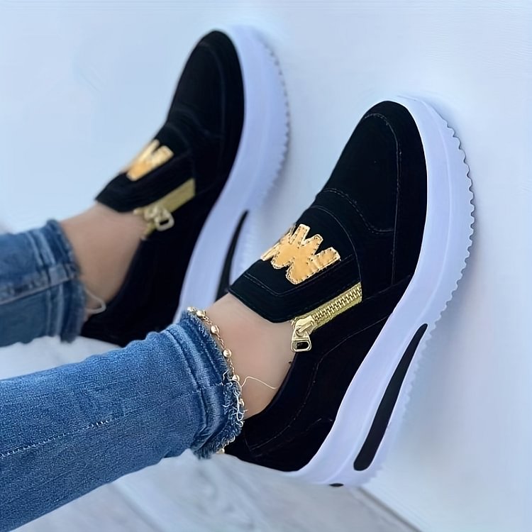 🔥2025 Hot Sale🔥Women's Casual Platform Slip-on Orthopedic Sneakers👞