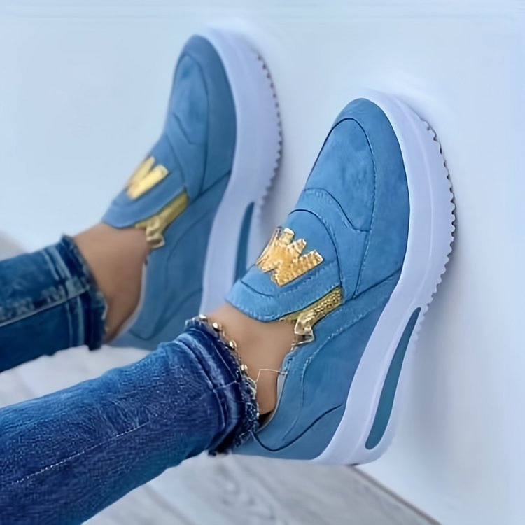 🔥2025 Hot Sale🔥Women's Casual Platform Slip-on Orthopedic Sneakers👞