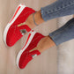 🔥2025 Hot Sale🔥Women's Casual Platform Slip-on Orthopedic Sneakers👞