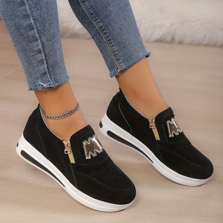 🔥2025 Hot Sale🔥Women's Casual Platform Slip-on Orthopedic Sneakers👞