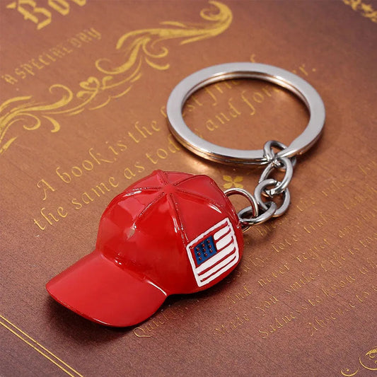 Creative Red Hat Keychain