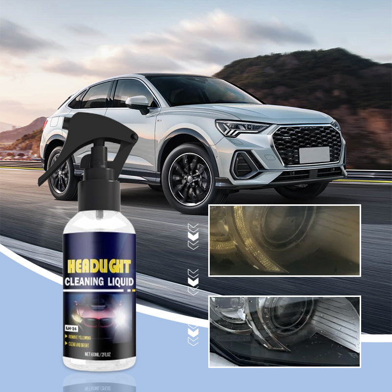 🔥Hot sale 50% discount!!✨Car headlight cleaning and restoration product(Bonus towel included with every purchase!)