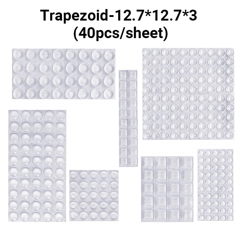 🔥2025 Hot Sale🔥Self-Adhesive Clear Silicone Bumpers Set