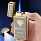 🔥New style🔥2-in-1 Dual Arc Torch Lighter with LED Light & Battery Display