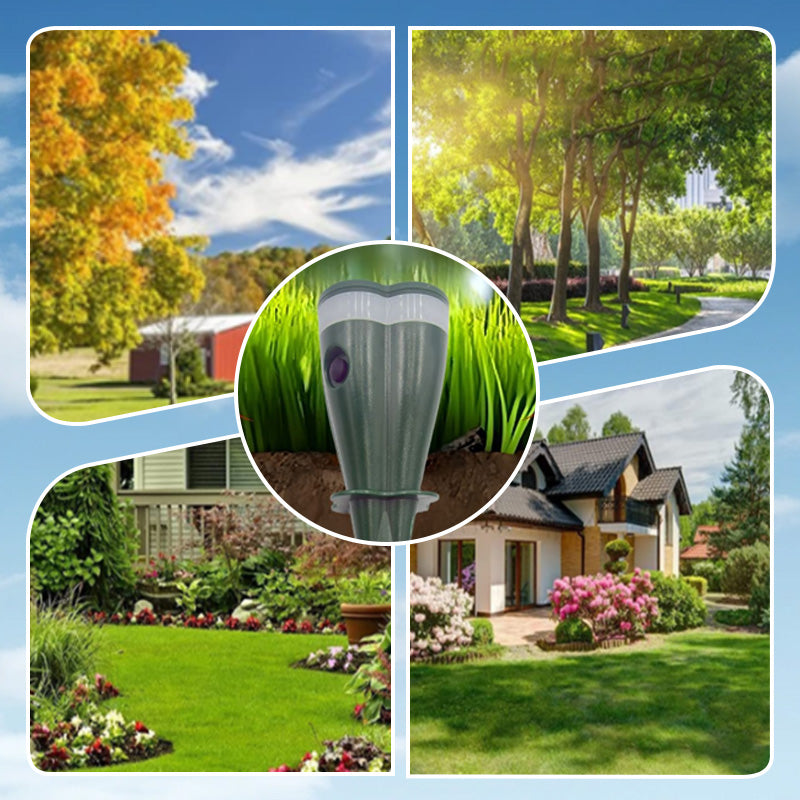 🔥Time-limited offer🔥 Solar Powered Waterproof Screw Mole Repellent