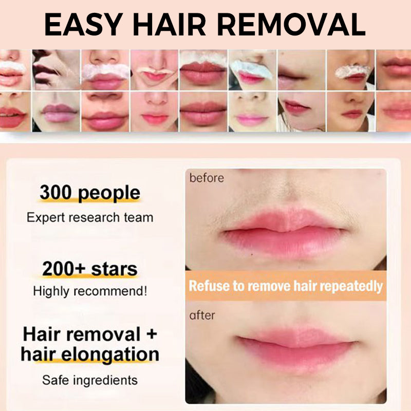 ⏰ Now only 50% off!🔥Buy 1 Get 1 Free🔥Gentle and Painless Facial Hair Removal Cream