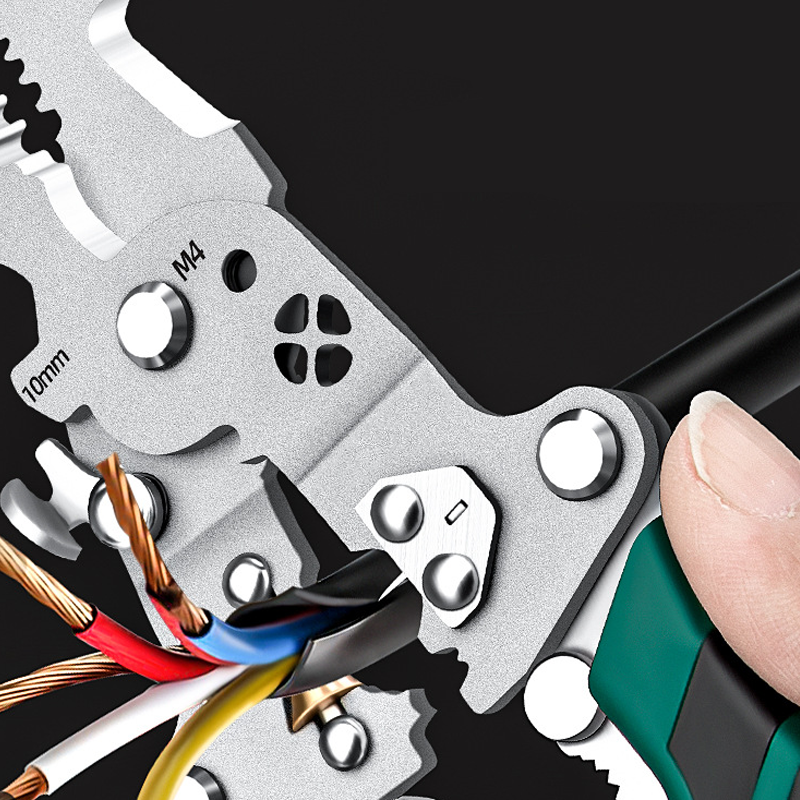 🌟Multifunctional Foldable Wire Stripping Scissors with Electrical Test ...