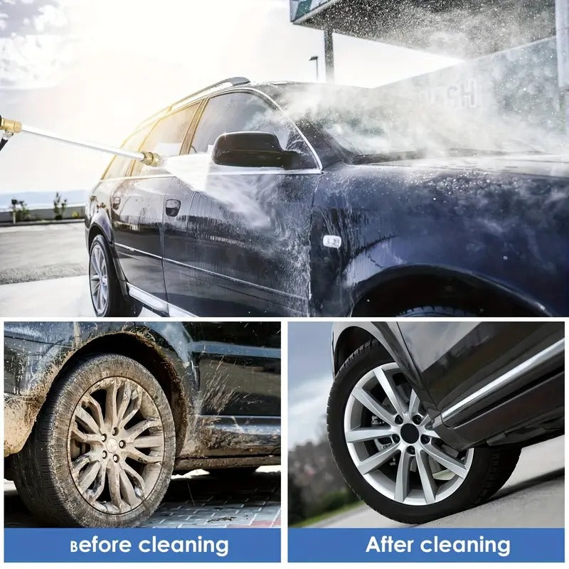 🔫 58% OFF! 💦 High-pressure water gun – 3 interchangeable nozzles, durable aluminium alloy & powerful ✨ 🚗