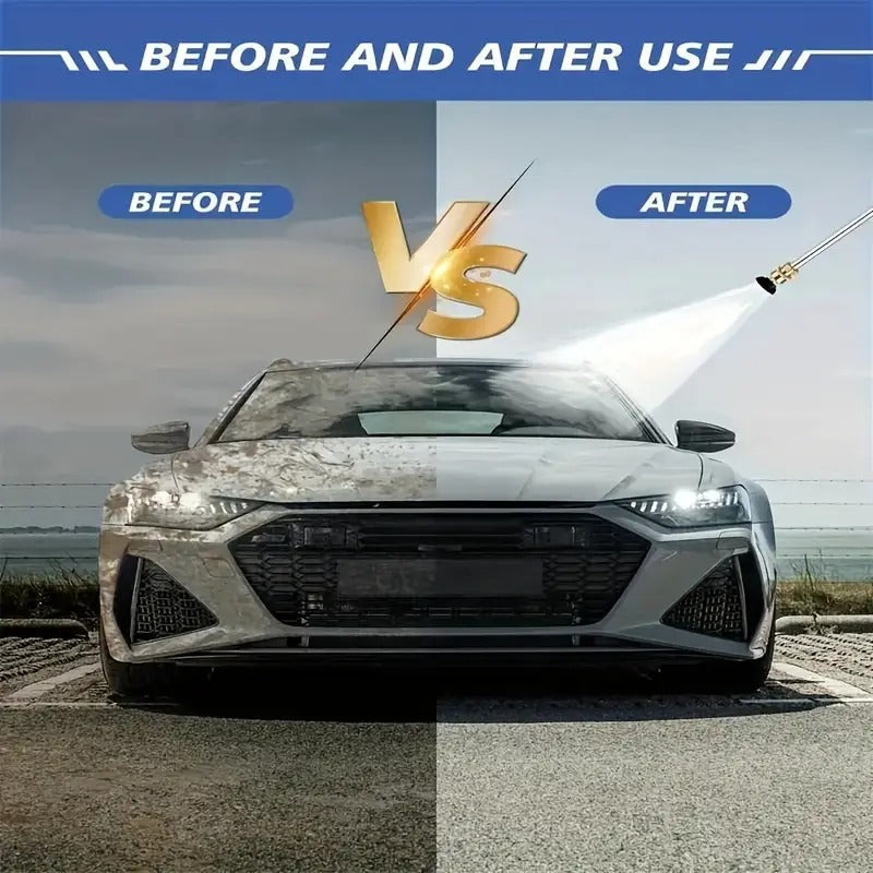 🔫 58% OFF! 💦 High-pressure water gun – 3 interchangeable nozzles, durable aluminium alloy & powerful ✨ 🚗