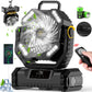 🔥 2025 Hot Sale 49% OFF🔥Portable Oscillating Fan with Remote Control