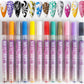 💥 BUY 2 GET 1 FREE! 🎁 50% OFF ⏳ 12 Colors Nail Art Pens Set – Create Beautiful & Precise Designs ✨
