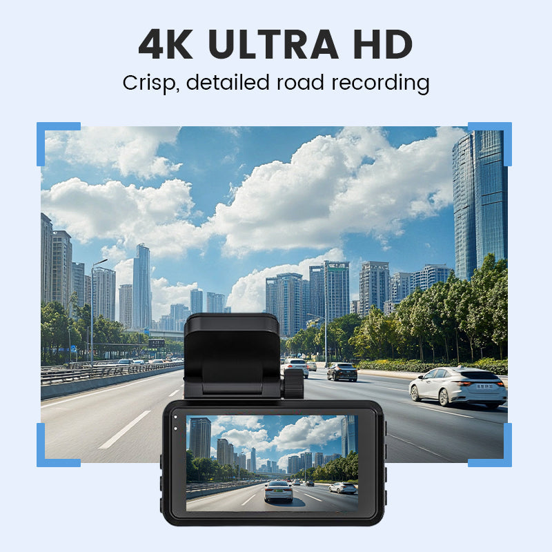 📹50% OFF FOR A LIMITED TIME!✨4K Ultra HD dash cam with night vision🚗Wi-Fi and loop recording for continuous monitoring🌙