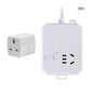 Universal Adapter Plug & Extension Socket with Automatic Power-Off