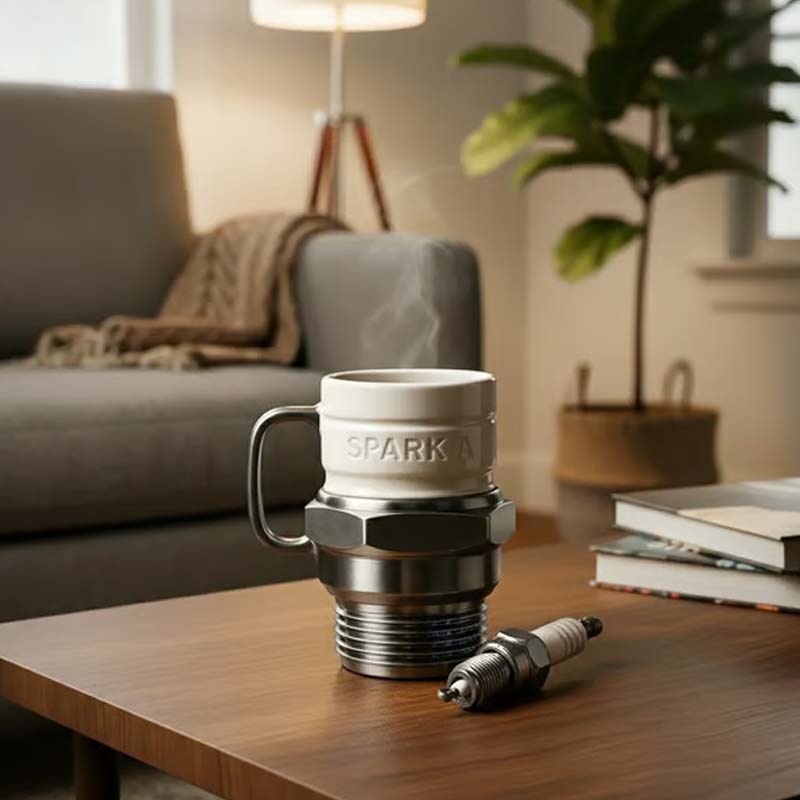 🎁2025 Limited Time Sale 50% Off🔥Creative Spark Plug Mug