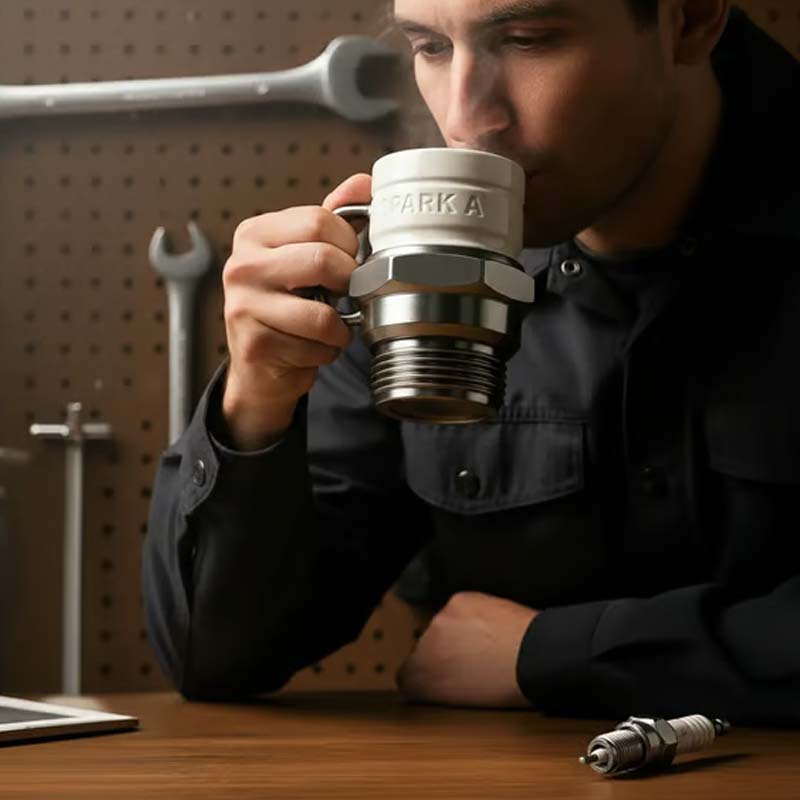 🎁2025 Limited Time Sale 50% Off🔥Creative Spark Plug Mug