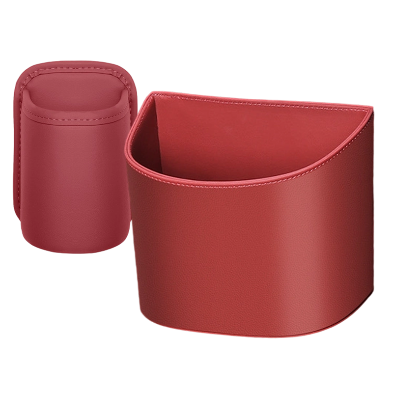 🥳2026 HOT SALE🥳💞50K+ SOLD!🚗🧺 49% OFF! Leather Car Door Cup Holder – Wide‑mouth opening, easy reach for drinks & phone. Clip‑on secure fit. PU leather, tough & stylish. 🛡️✨