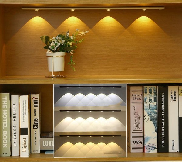 💡Promotion 60% OFF - 💡No Wiring Needed! Stick-On Motion Light for Dark Cabinets & Stairs