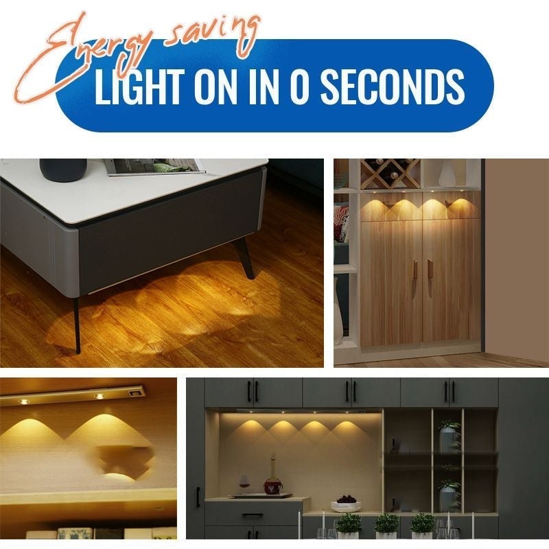 💡Promotion 60% OFF - 💡No Wiring Needed! Stick-On Motion Light for Dark Cabinets & Stairs