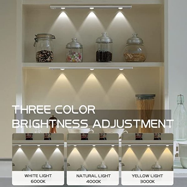💡Promotion 60% OFF - 💡No Wiring Needed! Stick-On Motion Light for Dark Cabinets & Stairs