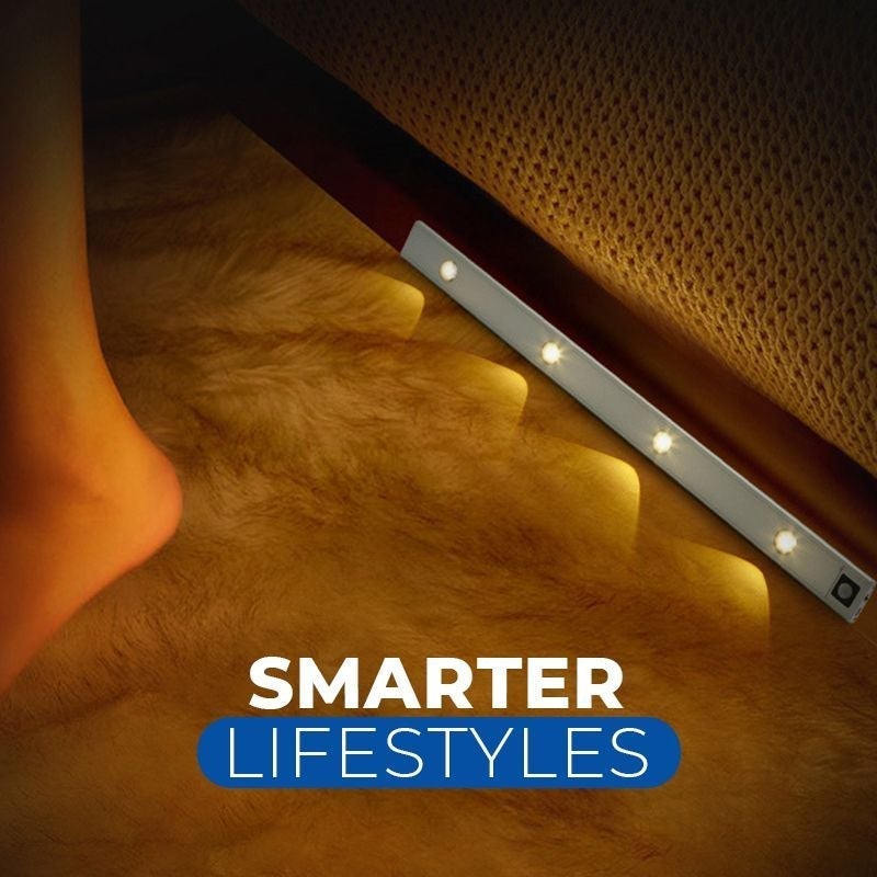 💡Promotion 60% OFF - 💡No Wiring Needed! Stick-On Motion Light for Dark Cabinets & Stairs