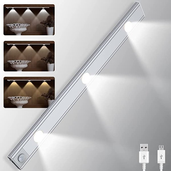 💡Promotion 60% OFF - 💡No Wiring Needed! Stick-On Motion Light for Dark Cabinets & Stairs