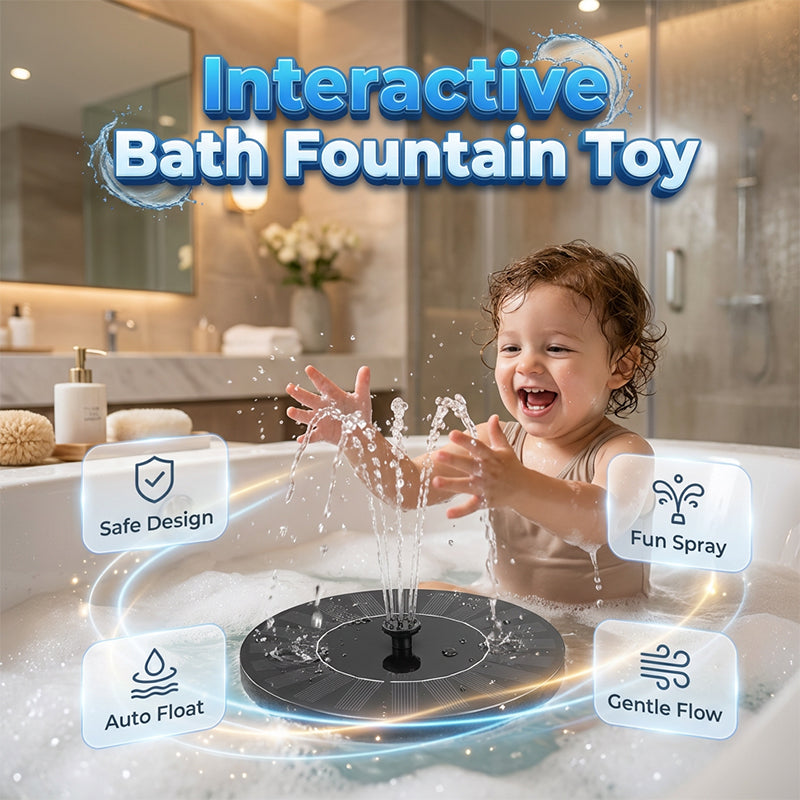 Interactive Floating Solar Water Spray Toy——Make the baby happier