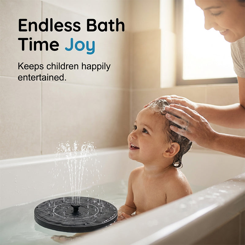 Interactive Floating Solar Water Spray Toy——Make the baby happier