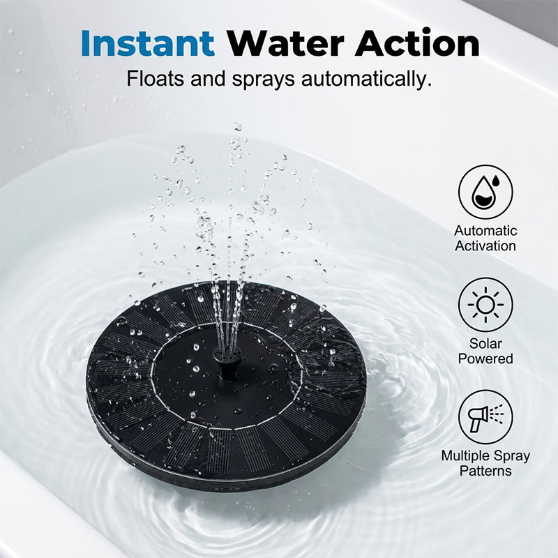 Interactive Floating Solar Water Spray Toy——Make the baby happier