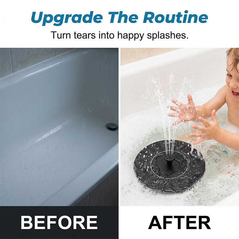 Interactive Floating Solar Water Spray Toy——Make the baby happier