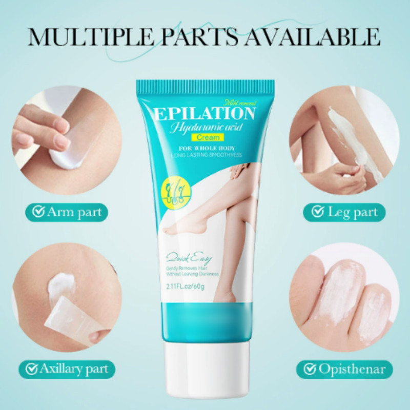 Gentle Hair Removal Cream with Hyaluronic Acid