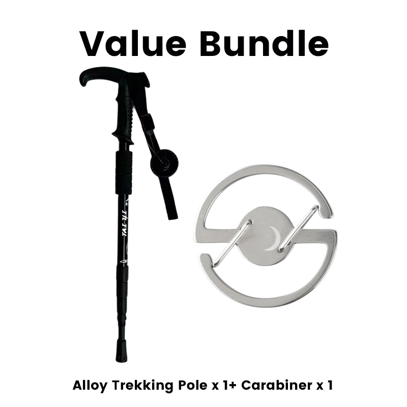 ⛰️ LIMITED-TIME 50% OFF! 🌲 Adjustable Trekking Pole – 6160 Aluminum Alloy, Shock-Absorbing, Lightweight 🥾