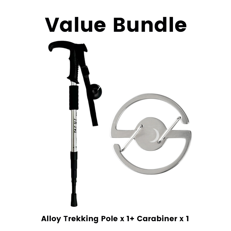 ⛰️ LIMITED-TIME 50% OFF! 🌲 Adjustable Trekking Pole – 6160 Aluminum Alloy, Shock-Absorbing, Lightweight 🥾