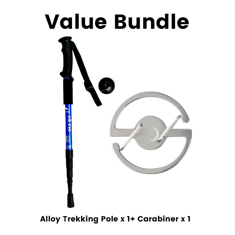 ⛰️ LIMITED-TIME 50% OFF! 🌲 Adjustable Trekking Pole – 6160 Aluminum Alloy, Shock-Absorbing, Lightweight 🥾