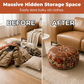 🎁2026 New Arrivals 50% OFF💥Multifunctional Storage Ottoman Pouf