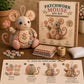 ⏳LIMITED TIME SALE 50% OFF🐭🧵Handcrafted Vintage Mouse Plush Sewing Kit